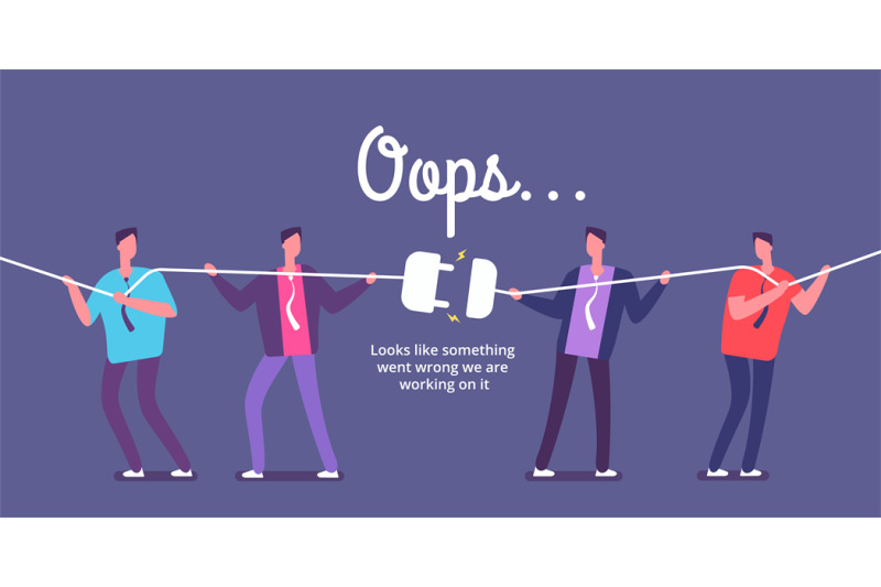 disconnect-plug-concept-angry-people-unplug-connection-error-404-pag