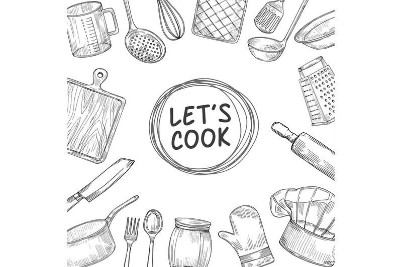 lets-cook-cooking-chef-class-sketch-background-culinary-kitchen-uten