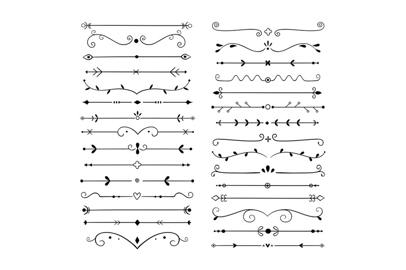 ornament-dividers-text-line-vintage-design-element-wedding-decoratio