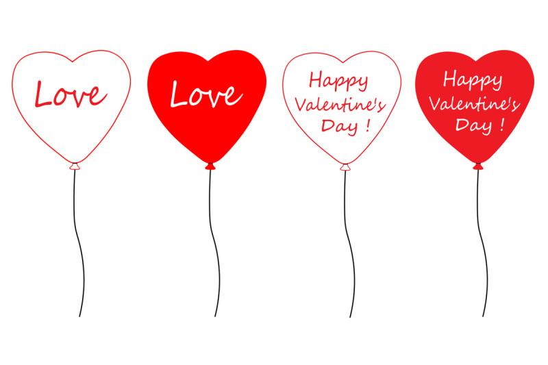 balloons-hearts-vector-valentine-039-s-day-vector-balloons-svg