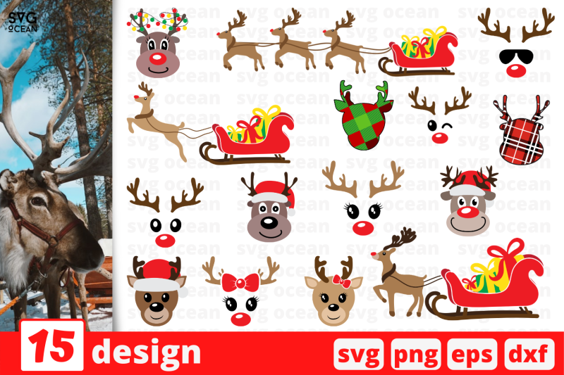 christmas-reindeer-svg-bundle