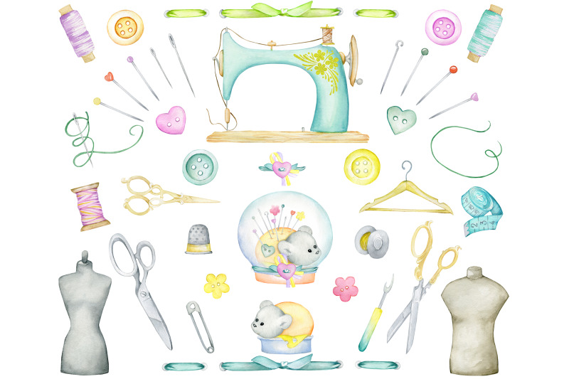 watercolor-sewing-kit-clipart-sewing-machine-scissor-buttons-threa