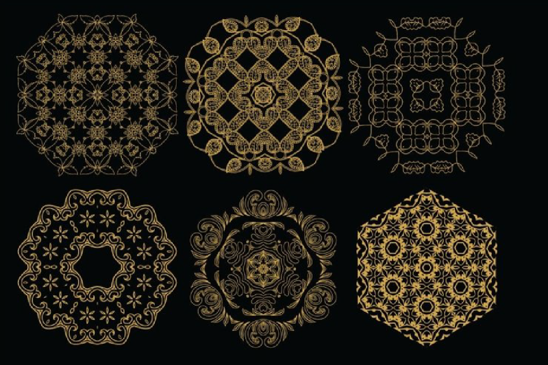 gold-delicate-vector-mandalas