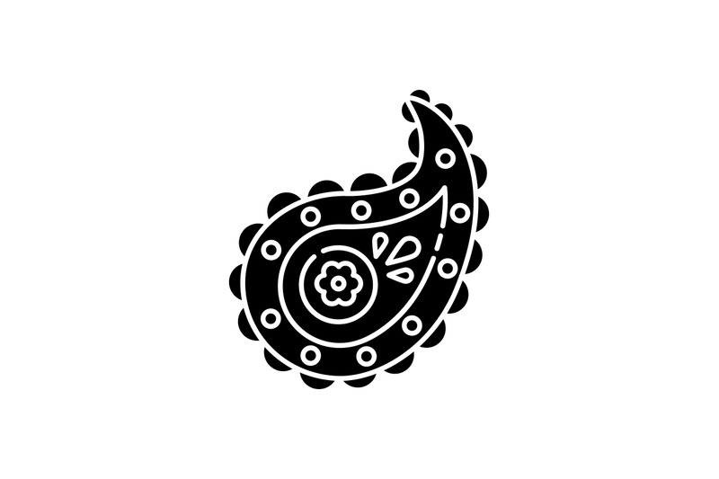 paisley-pattern-black-glyph-icon