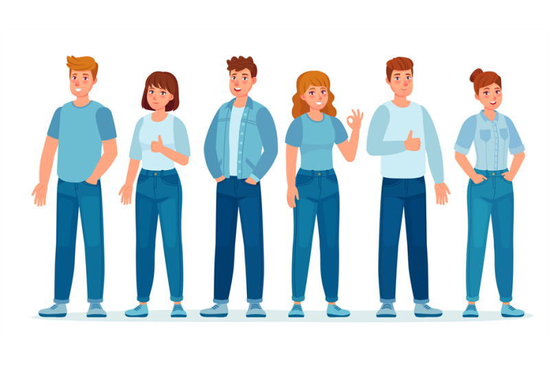 group-of-people-in-jeans-students-in-casual-denim-clothes-standing-to