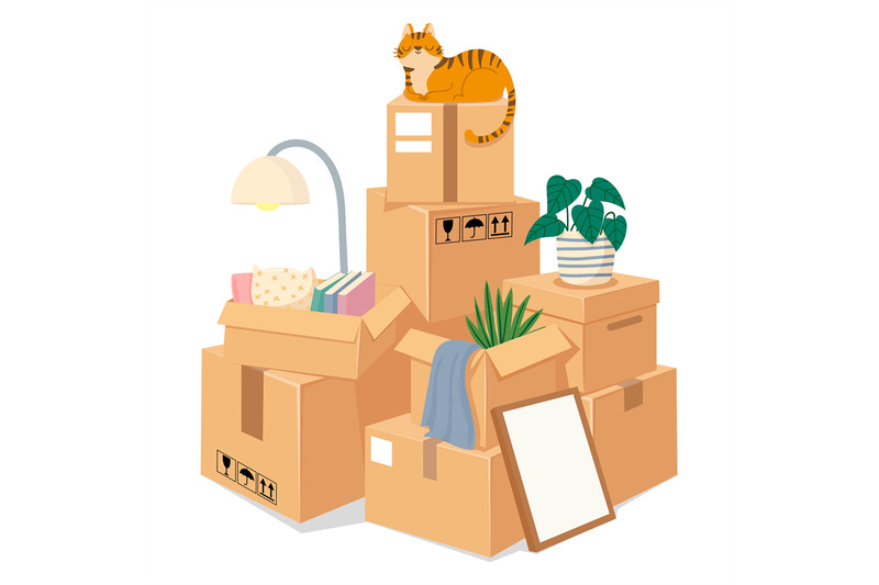 boxes-stack-for-moving-stacked-brown-cardboard-packages-with-stuff-fo