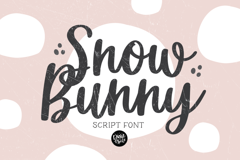 snow-bunny-winter-script-font