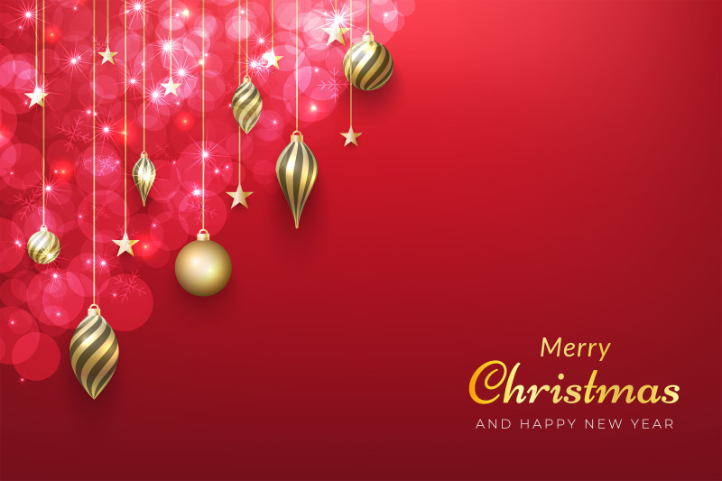 sparkling-red-christmas-background