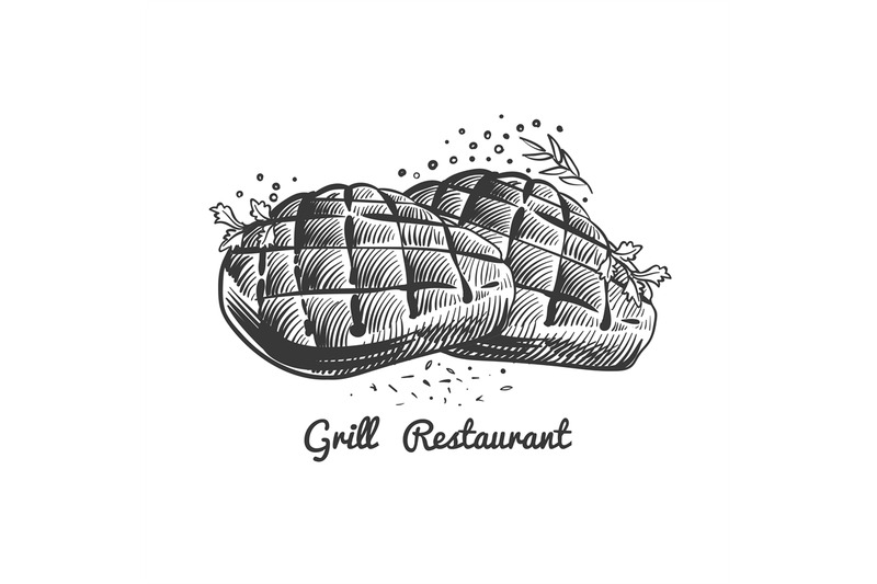 grill-restaurant-steak-house-vector-illustration-with-hand-drawn-stea