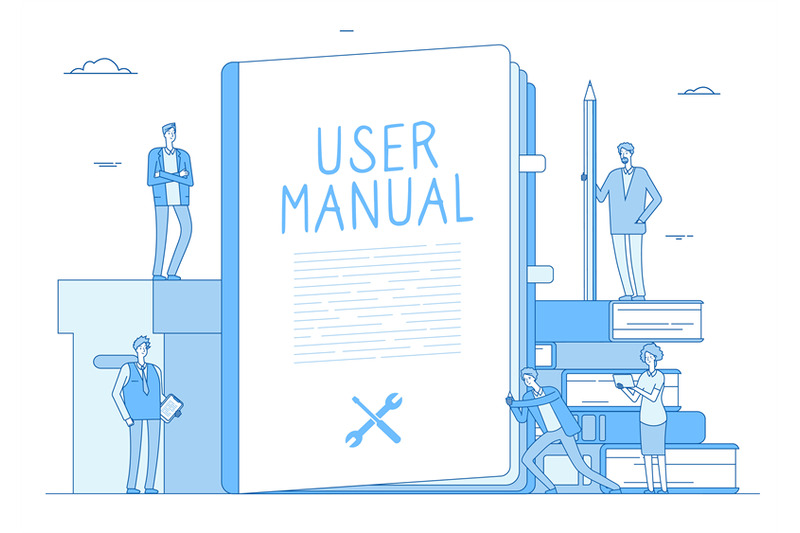 user-manual-people-with-guidance-guided-textbook-user-reading-guideb