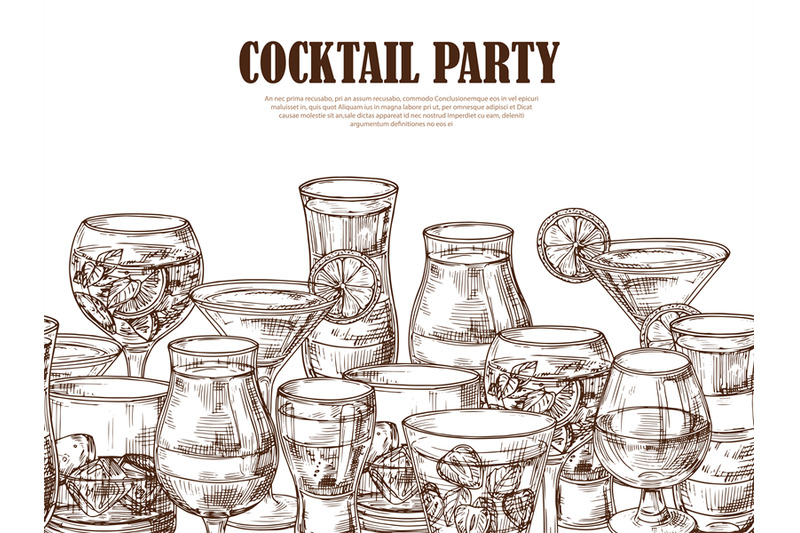 vector-hand-drawn-alcoholic-drinks-seamless-background