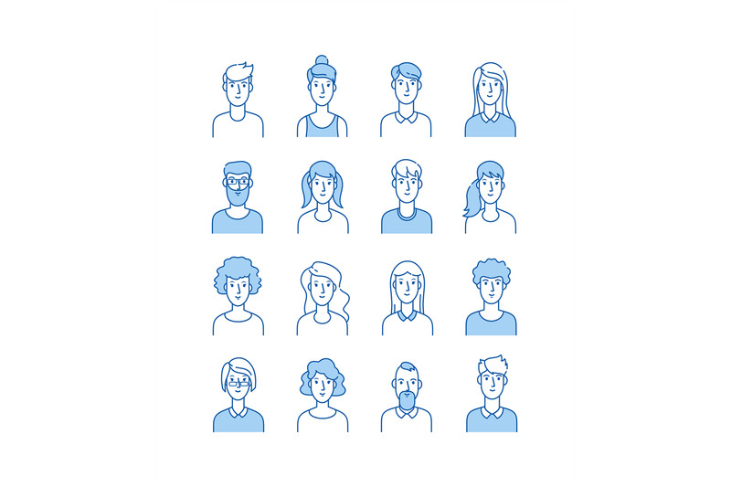 outline-avatars-smiling-young-people-icons-user-flat-line-man-woman-a