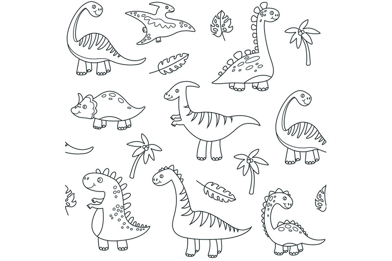 dinosaur-outline-seamless-pattern-cute-baby-dino-funny-brontosaurus-m