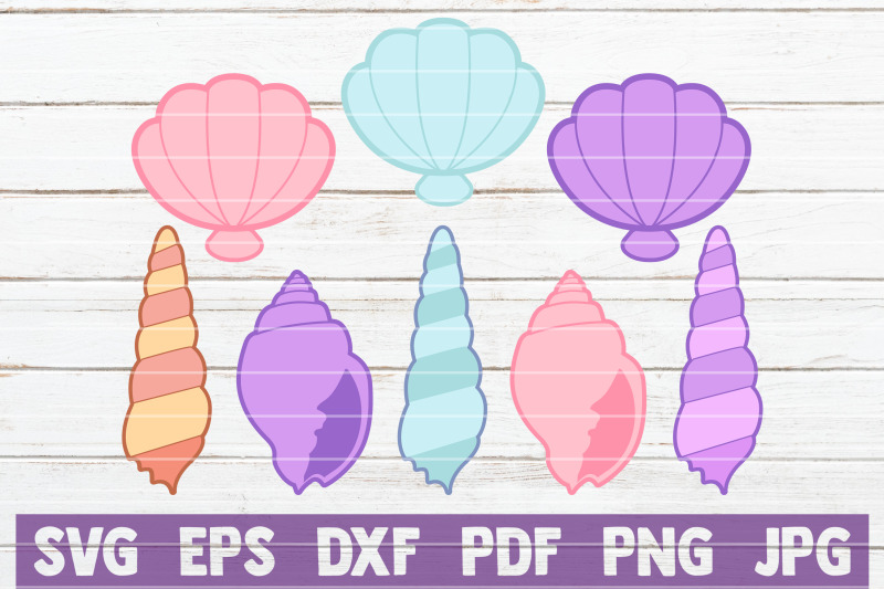 seashells-svg-bundle