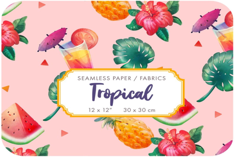 tropical-digital-paper-seamless-baby-boy-fabric-digital-pattern