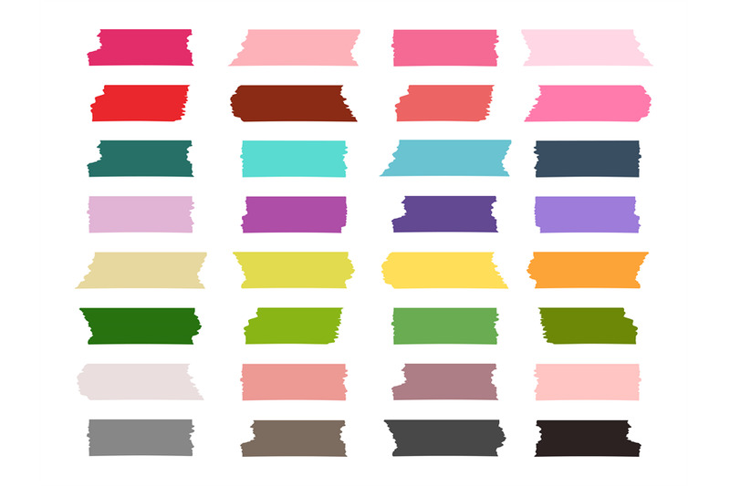 mini-washi-tape-strips-colorful-vector-collection