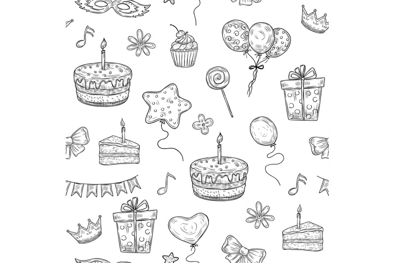 happy-birthday-seamless-pattern-birthday-celebration-party-drawn-cake