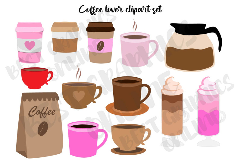 coffee-lover-planner-stickers-clipart