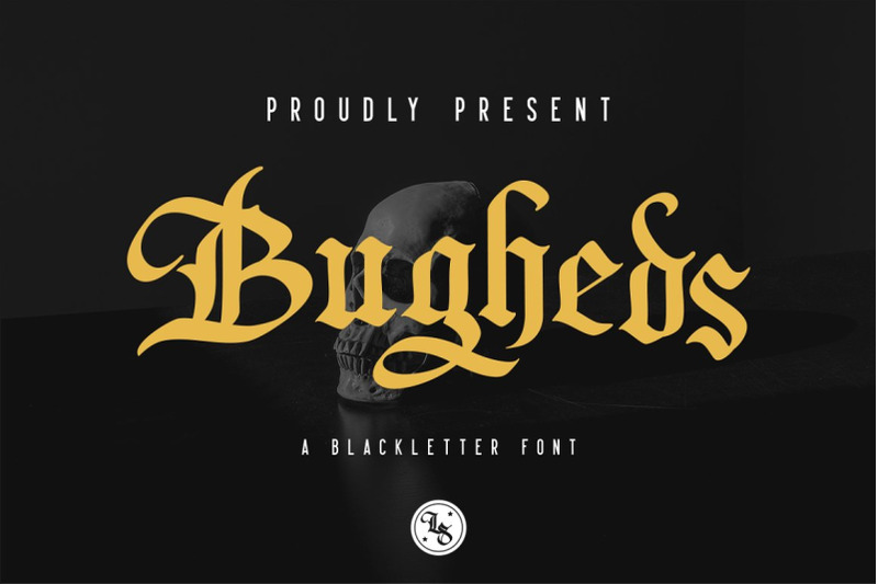 bugheds-blackletter-font