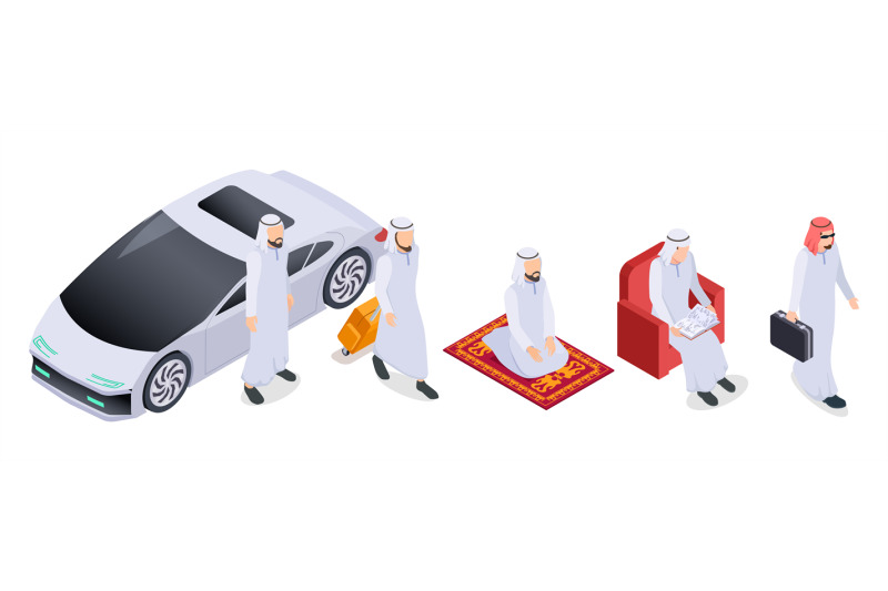 muslim-isometric-arab-3d-people-saudi-businessmen-in-traditional-clo