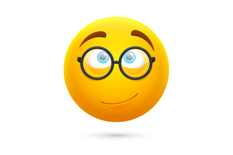 cartoon-yellow-3d-smiley-face-cute-geek-vector-emoji-isolated-on-whit