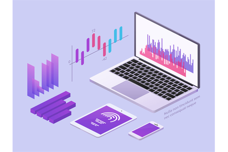 business-app-isometric-concept-vector-3d-laptop-and-smartphone-with-d