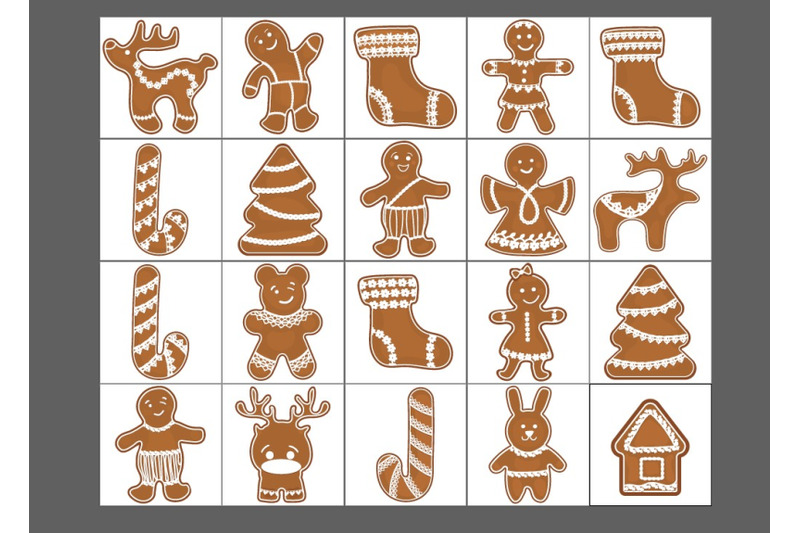 gingerbread-figurines-with-openwork-border