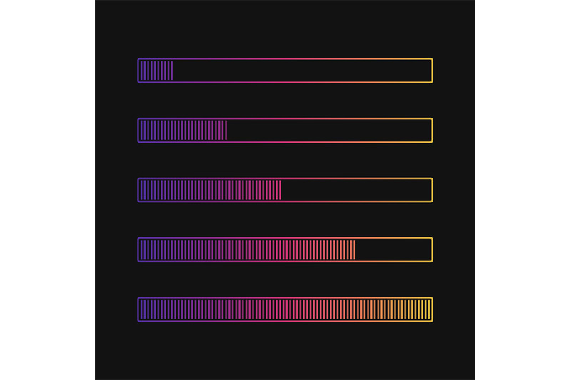 loading-progress-bar-vector-isolated-on-black-background