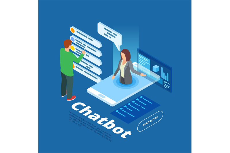 chatbot-vector-illustration-isometric-online-assistant-concept