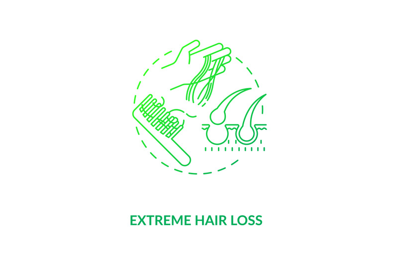 extreme-hair-loss-concept-icon