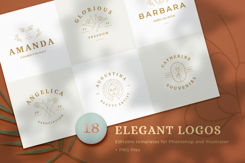 elegant-line-logos-bundle