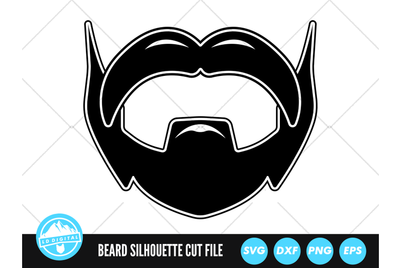 beard-svg-files-moustache-cut-files-beard-vector-files