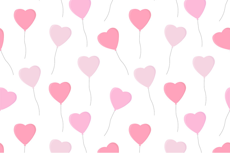 set-patterns-balloons-hearts-valentine-039-s-day-vector