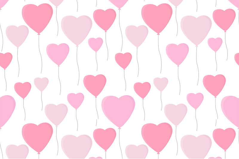 set-patterns-balloons-hearts-valentine-039-s-day-vector