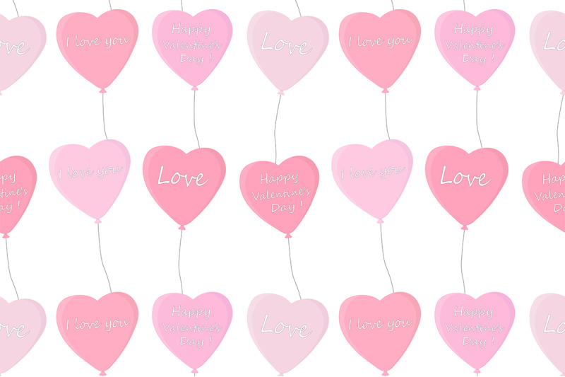 set-patterns-balloons-hearts-valentine-039-s-day-vector