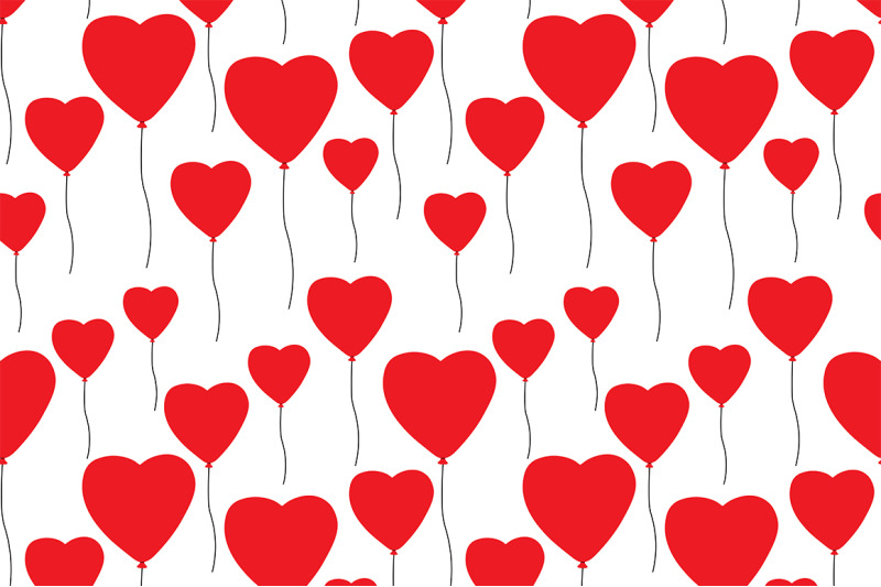 set-patterns-balloons-hearts-valentine-039-s-day-vector