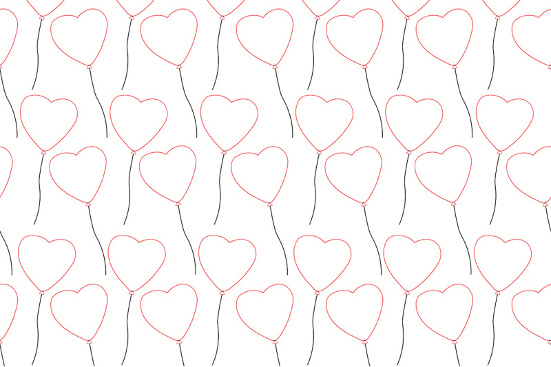 set-patterns-balloons-hearts-valentine-039-s-day-vector