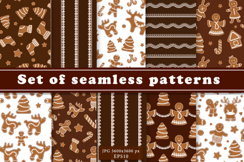 set-of-patterns-with-gingerbread-figures