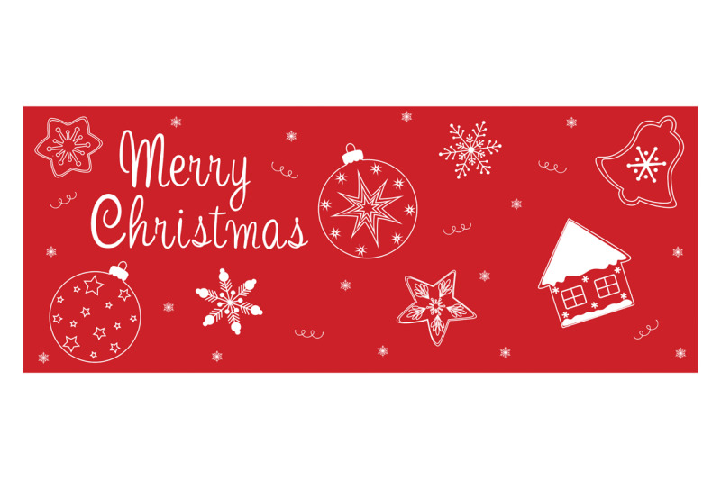 merry-christmas-banner-merry-christmas-pattern-vector