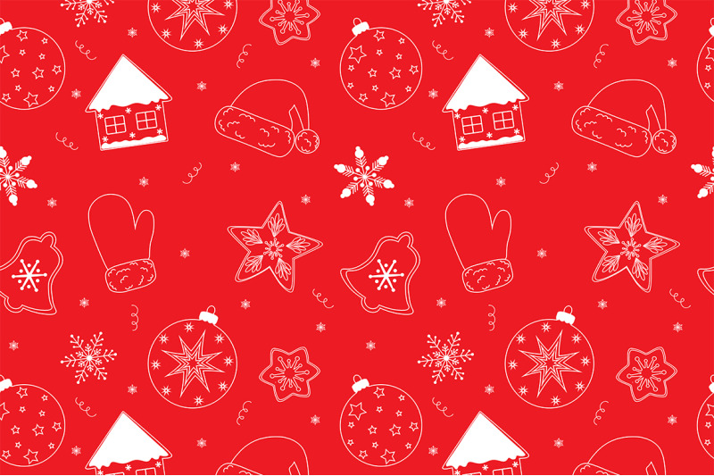 merry-christmas-banner-merry-christmas-pattern-vector