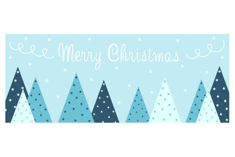 christmas-trees-banner-vector-christmas-trees-banner-svg