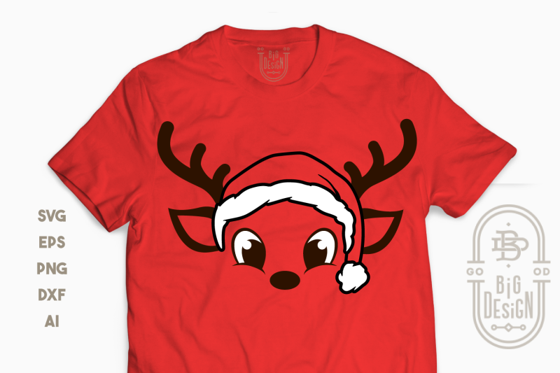 christmas-svg-reindeer-svg-cute-reindeer-with-santa-hat