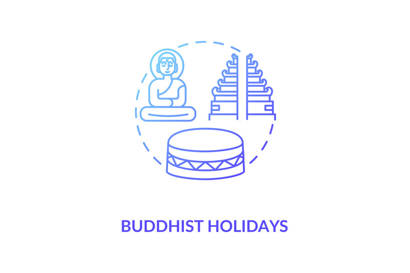 buddhist-holidays-concept-icon
