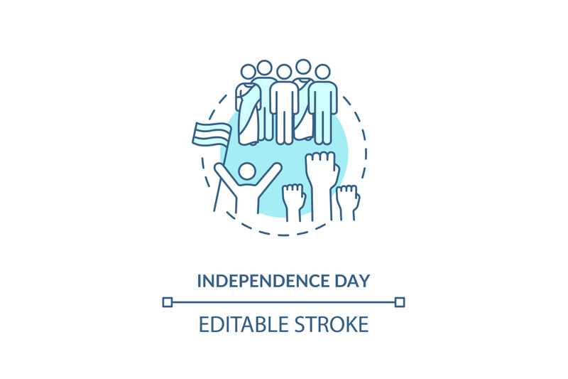 independence-day-concept-icon