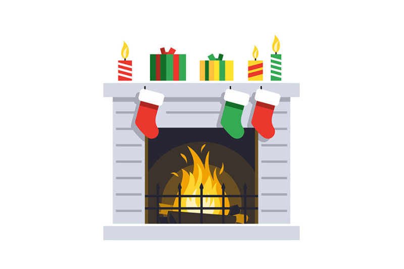 christmas-fireplace