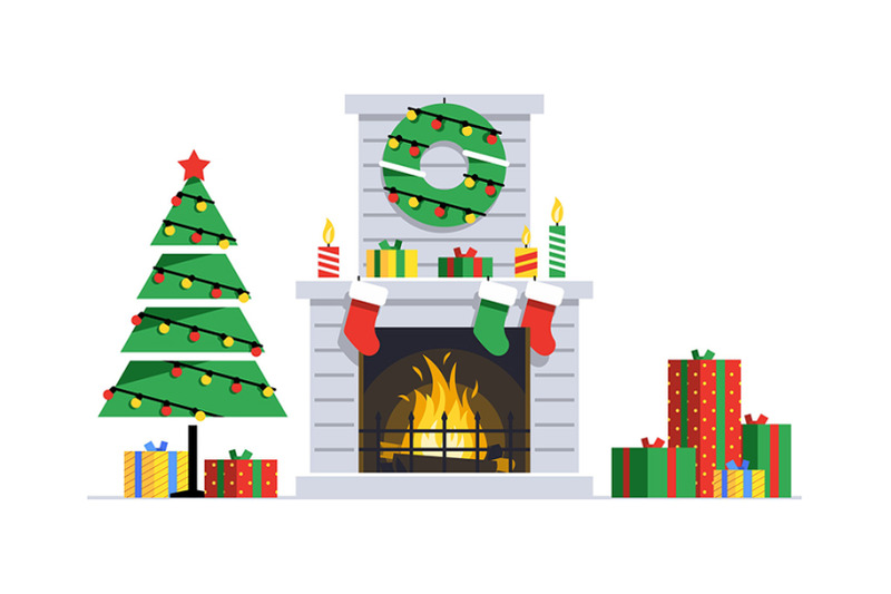 christmas-fireplace