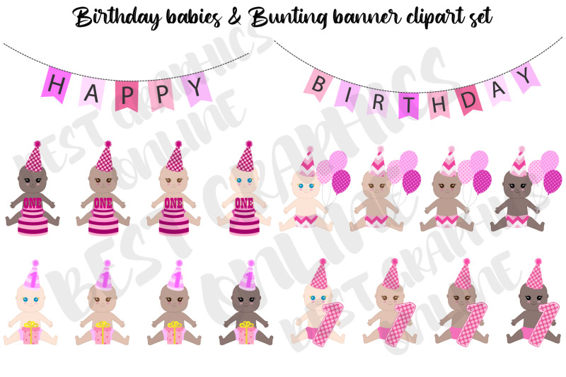 pink-birthday-babies-clipart-graphics