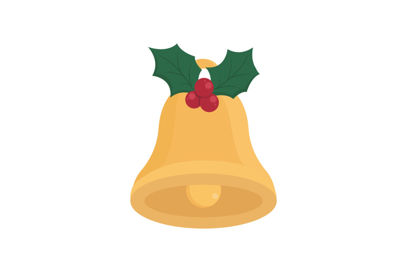 christmas-bell-vector-illustration