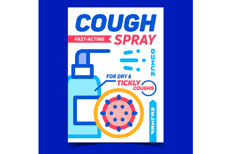 cough-spray-creative-promotional-banner-vector