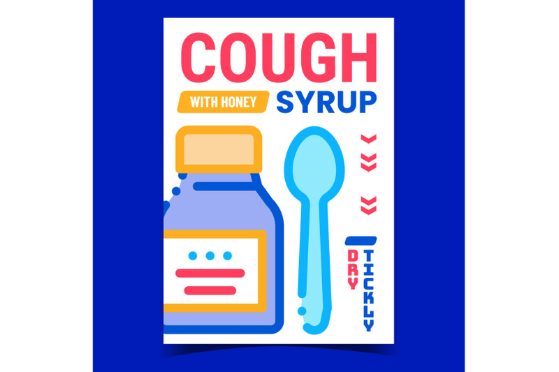 cough-syrup-creative-promotional-banner-vector